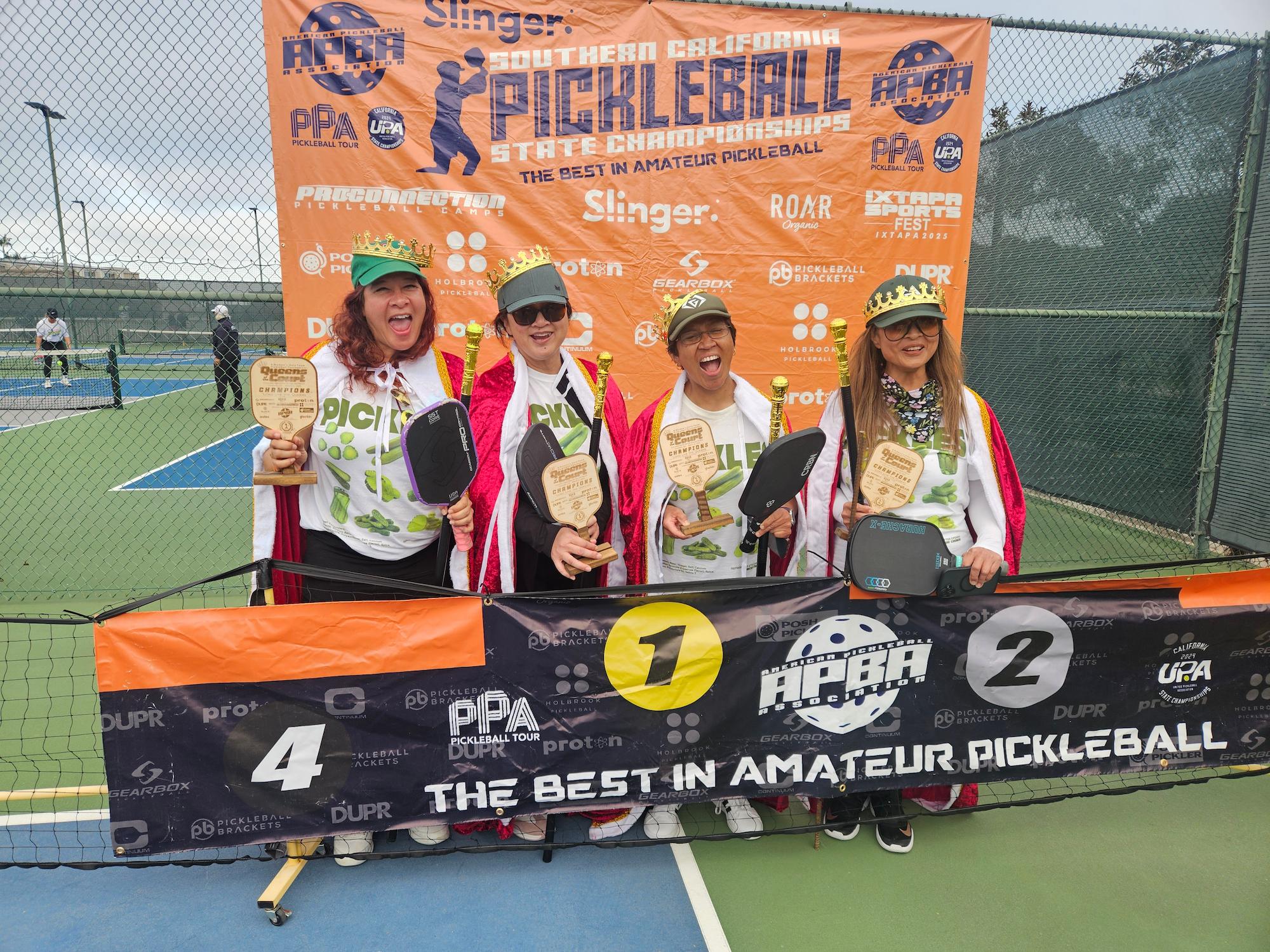 Queens of the Court action photo